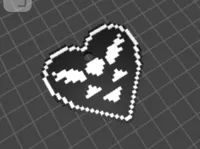 Porte-clés logo Deltarune — photo 2