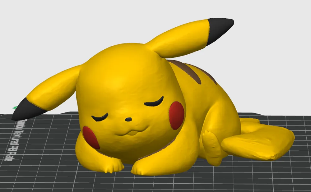 Sleepy Club Collection #01 - Pikachu - Free 3D Print Model - MakerWorld