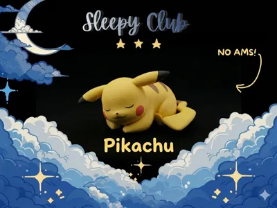 Sleepy Club Collection #01 - Pikachu