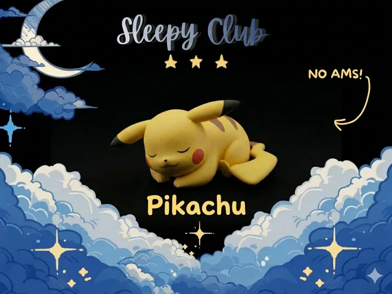 Sleepy Club Collection #01 - Pikachu