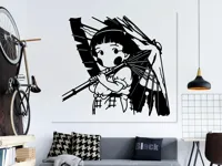 Le Tombeau des lucioles — décor mural Ghibli — photo 1