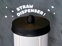 TWO COLORS - STRAW DISPENSER