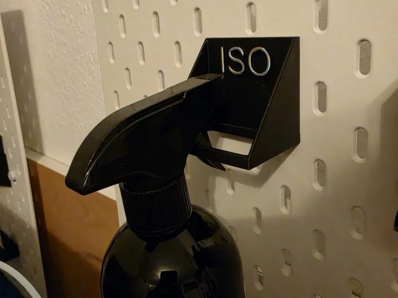 Skadis Isopropanol Halterung
