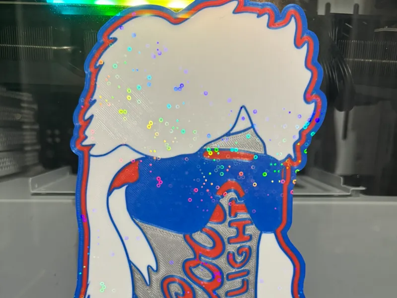 Coors Light Mullet Wall Art