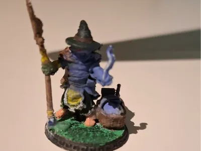 Halfling Druid Mini for Dnd made with heroforge