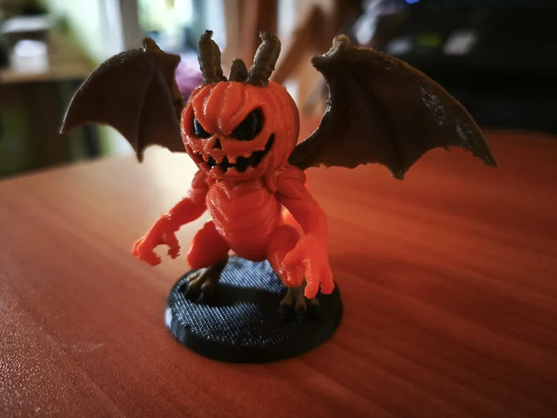 draconic Halloween monster