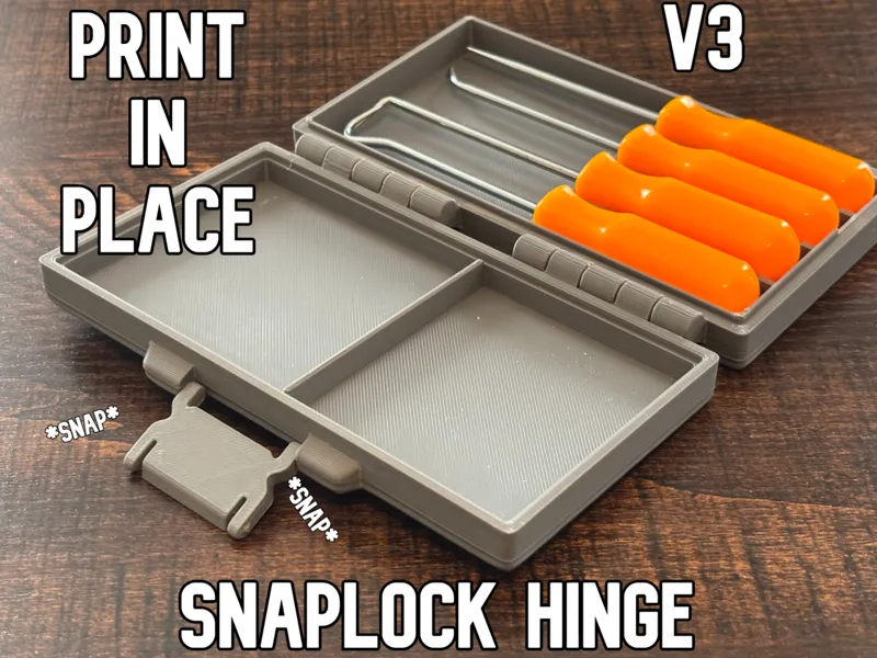 V3 Harbor Freight Pick Box Print in Place SnapLock