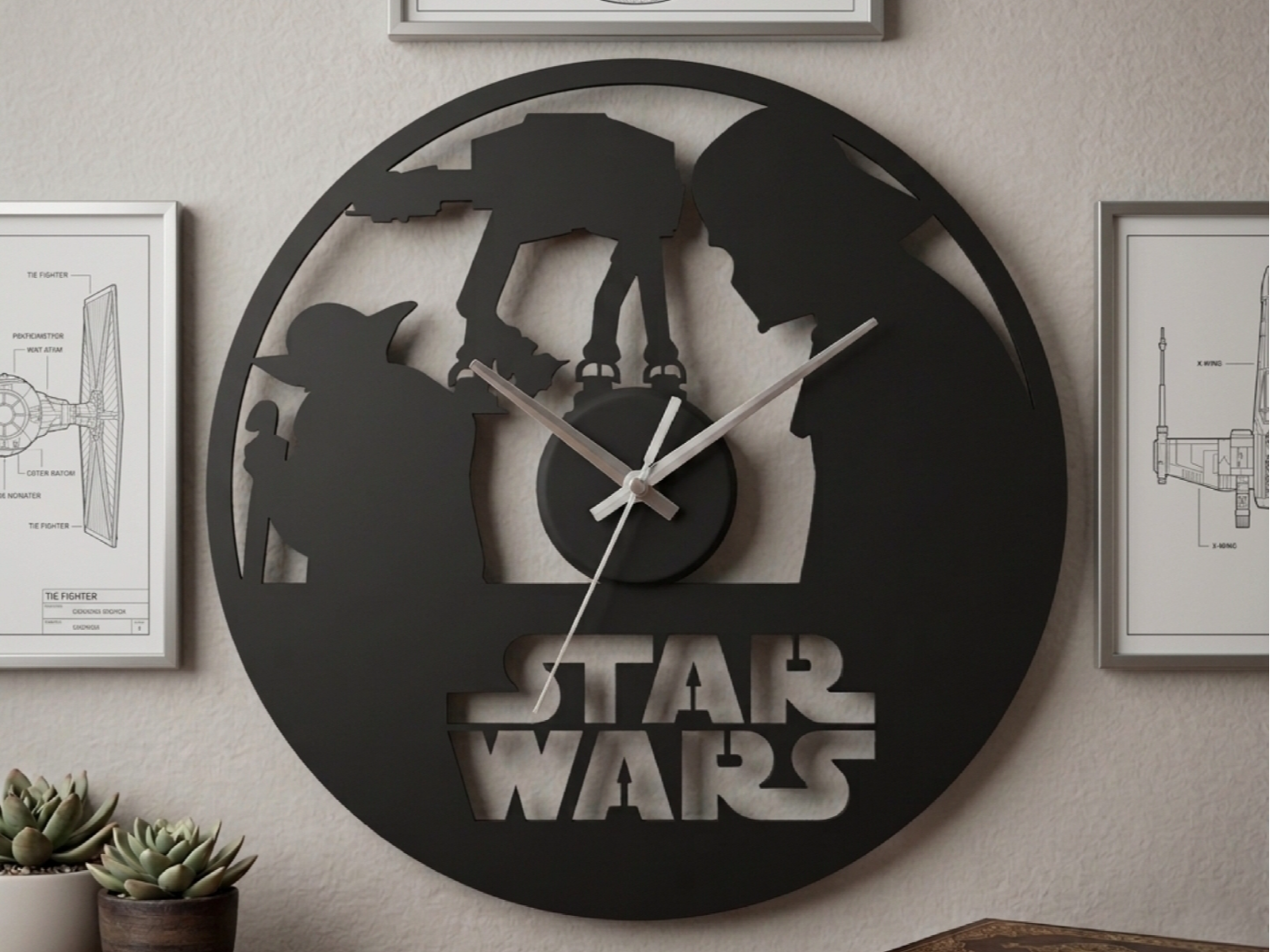 Reloj Guerra Espacial 