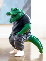 Фигурка Crocodile в уличен стил