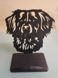 Support téléphone silhouette de chien — photo 9
