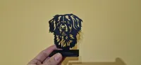 Support téléphone silhouette de chien — photo 8
