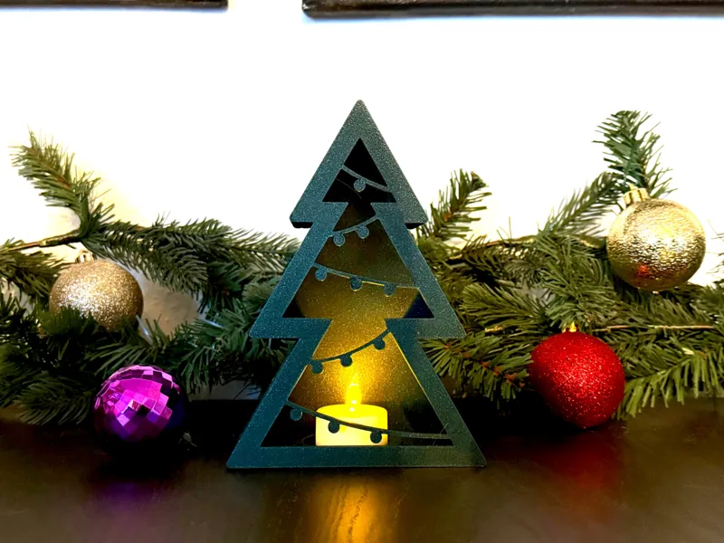 Tea Light Christmas Tree
