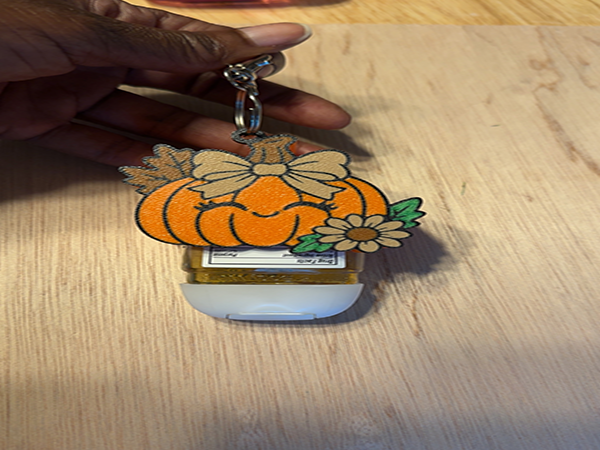 Soporte Decorativo de Calabaza para Gel Antibacterial