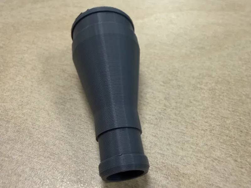 Join different size hoses together adapter, custom