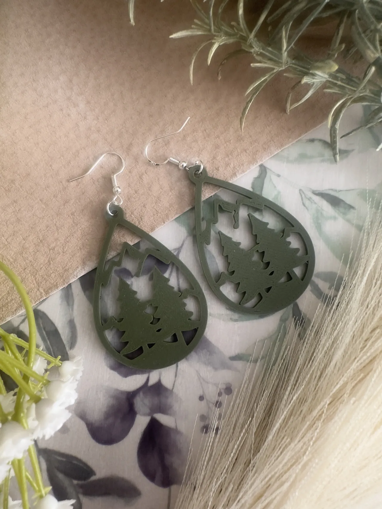 Nature Earrings view 2