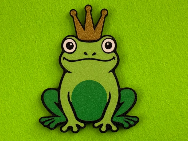 Froschkönig Magnet