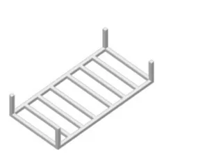 model Bed frame for Twin bed