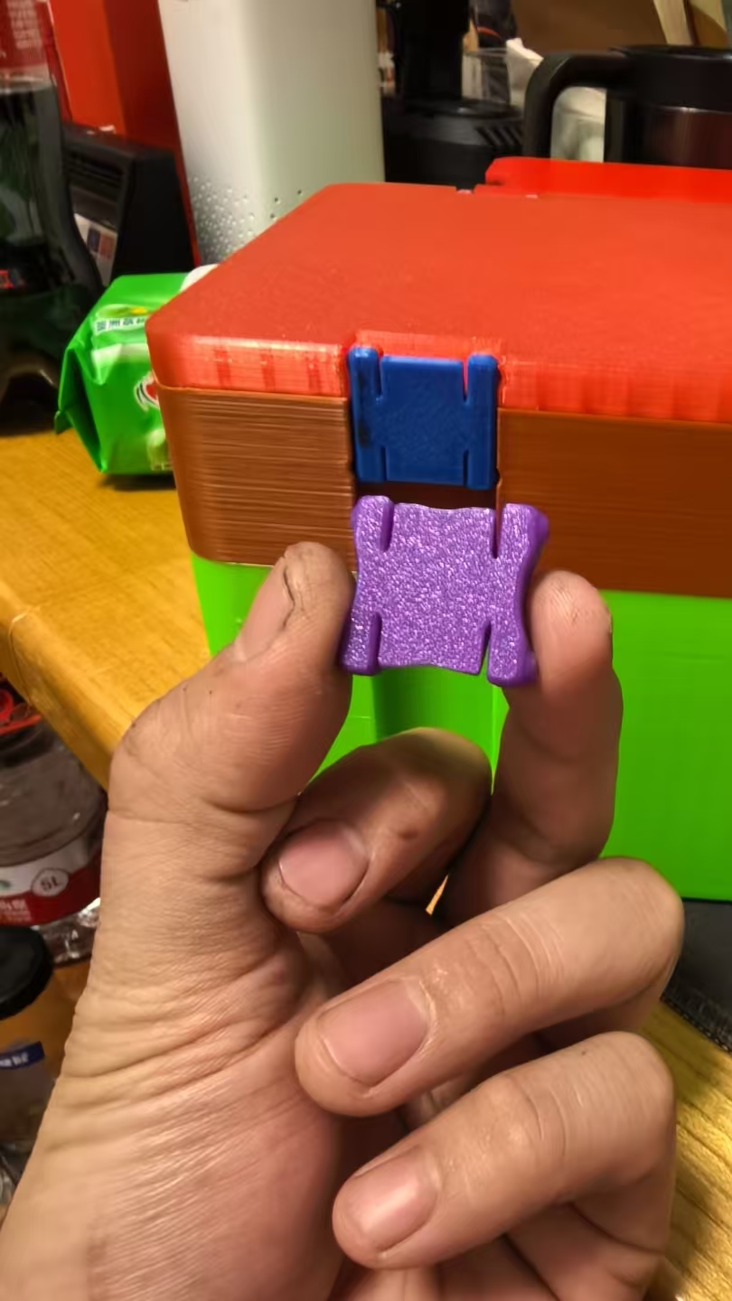Miniatura 8 do modelo 3D 堆叠盒