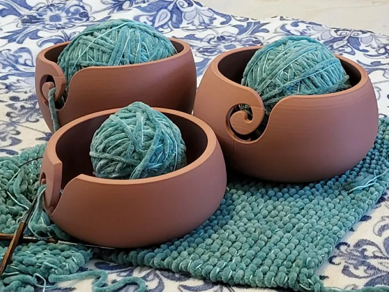 Knitting bowl set