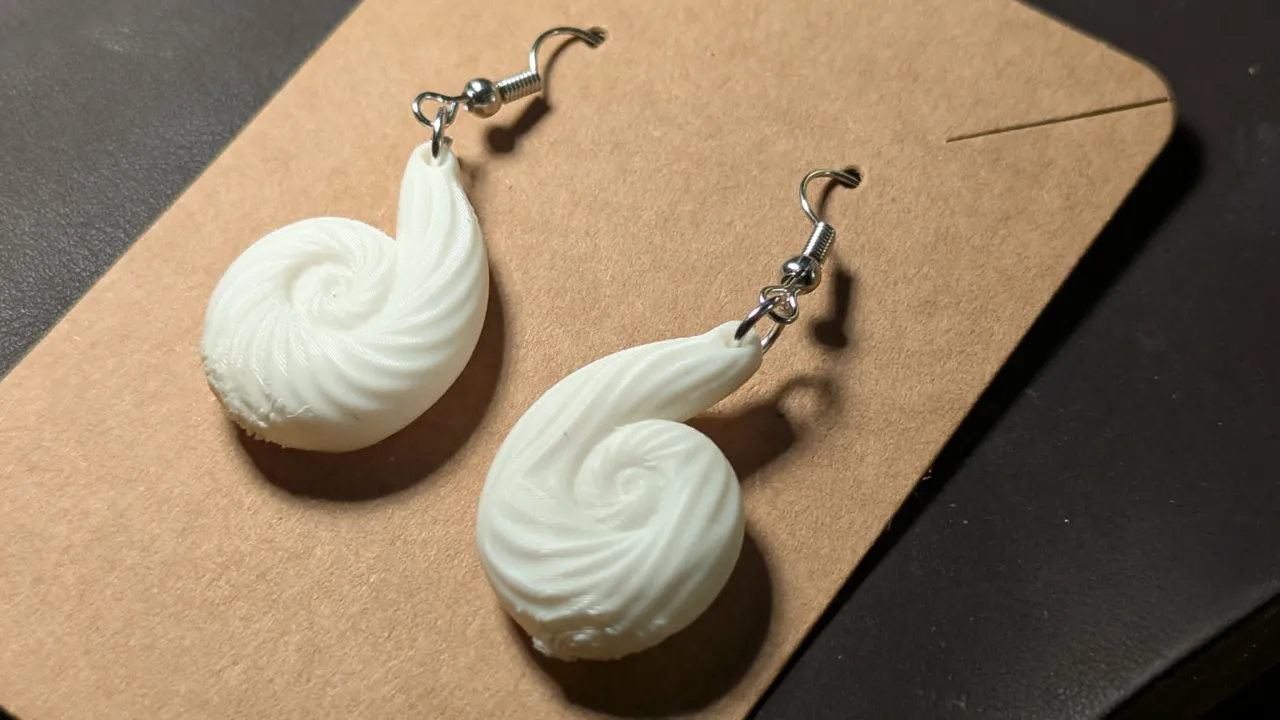 Pacific Swirl Earrings view 3