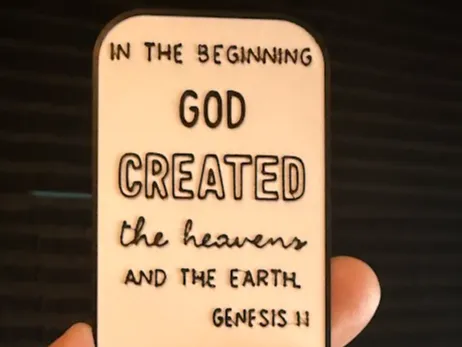 Genesis 1:1 Bible Bookmark