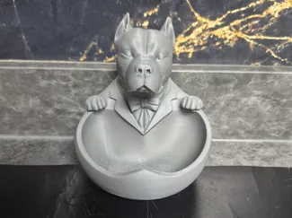 Elegante Bulldog tray