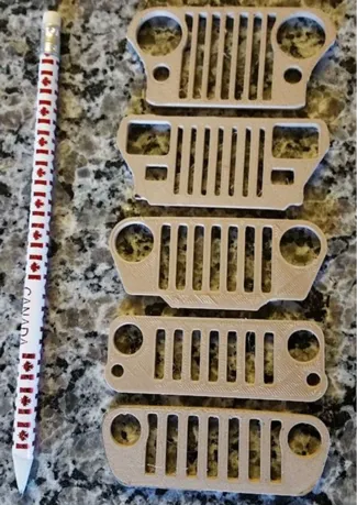 Jeep Grill keychains