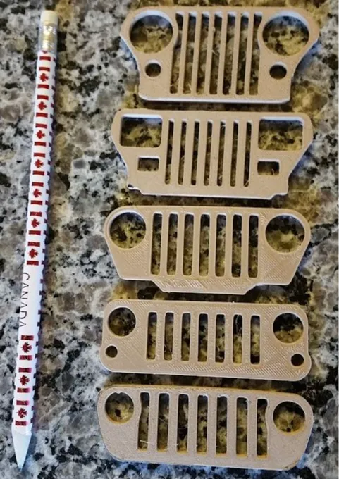 Jeep Grill keychains