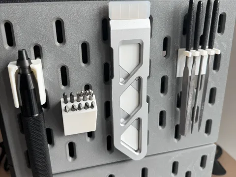 Soporte: Skadis Print Finishing Kit Holder — referencia de MakerWorld