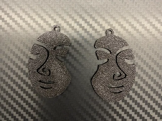 Funky Face earrings