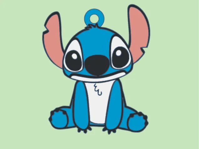 llavero stitch