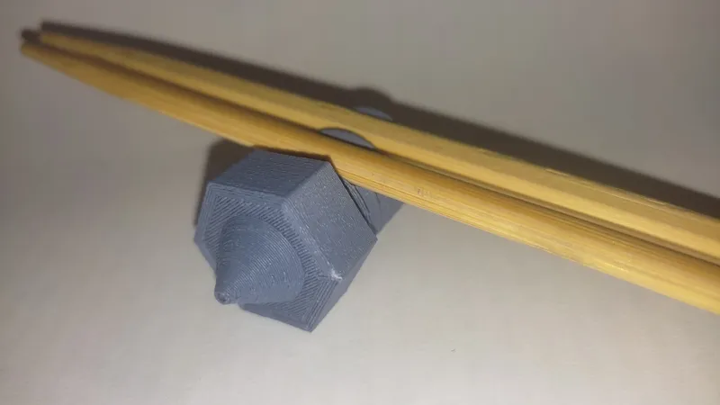 3d printer nozzle chopstick rest
