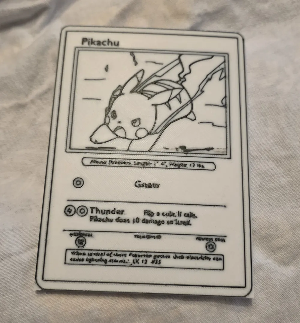 how to draw pikachu pokemon card Had a lot of fun drawing this : r/pokemon Pikachu Pokemon Card Art -