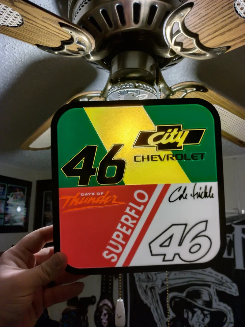Days of Thunder Cole Trickle Light box