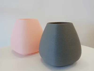 Fuzzy Vase