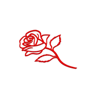 Rose 2D (deux tailles disponibles) — photo 4