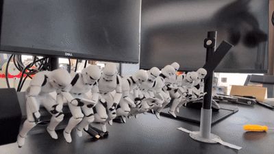 Stormtroopers Lunch - swinging in the summer