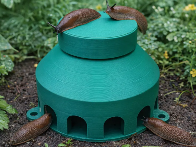 Slug trap with large refill inlet