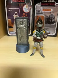 Socle d'exposition Han Solo en carbonite — photo 5