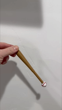 Bat and Baseball fidget
