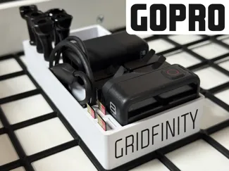 GoPro 8 Black Organizer | Gridfinity