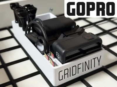 GoPro 8 Black Organizer | Gridfinity