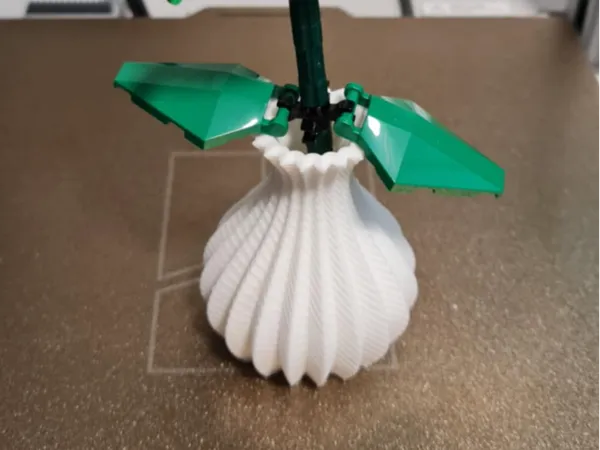 Vase façon briques