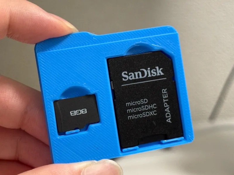 SD Card Holder Folder