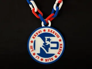 New England Patriots Super Bowl Hype Chain