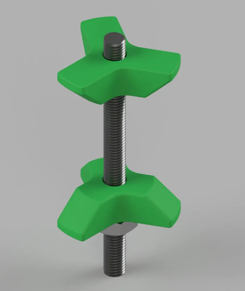 Simple Spool Winder for M12 Thread Rod