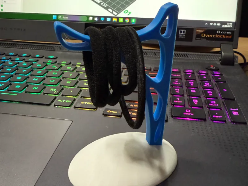Hair tie rack