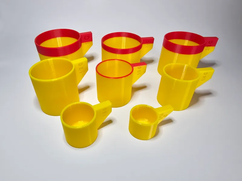 Measuring Cups - No supports