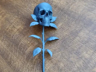 skull flower