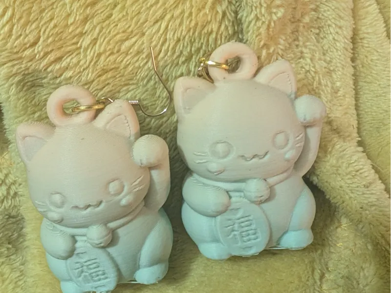 Cute Luck Cat Charm
